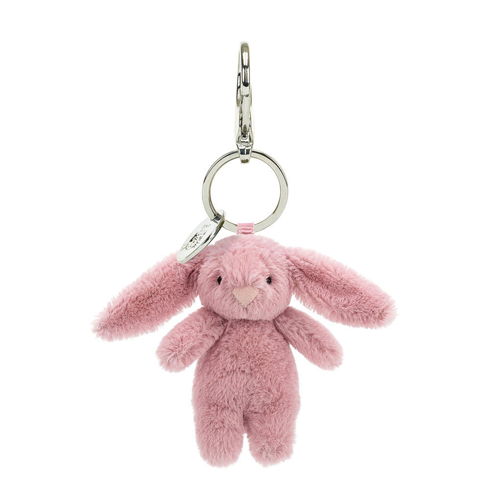 Jellycat Bashful Bunny Tulip Bag Charm H8CM