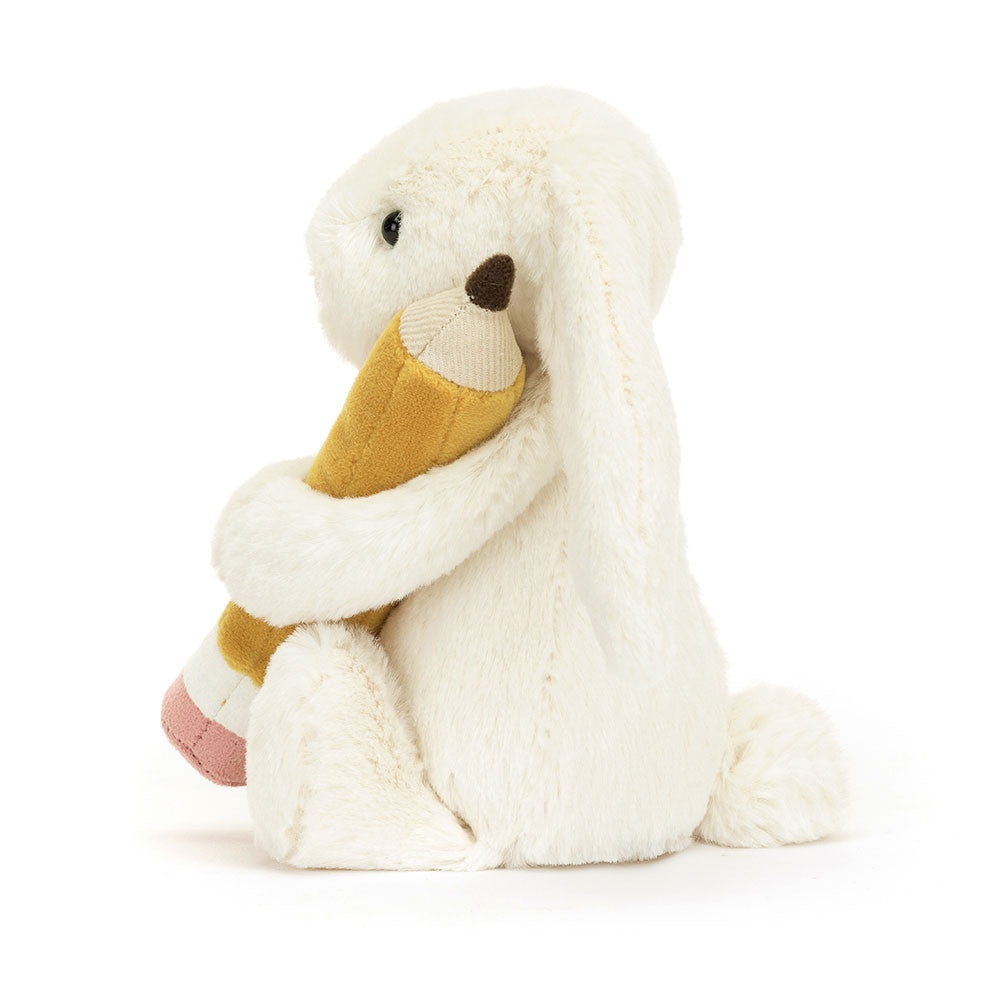 Jellycat Bashful Bunny with Pencil (BB6PEN)