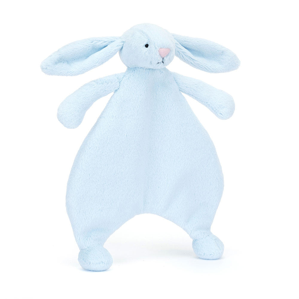 Jellycat Bashful Blue Bunny Comforter (CMF4BB)