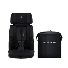 Daiichi Easy Carry 2 Portable Car Seat - Black [Pre-order ETA end July 2024]