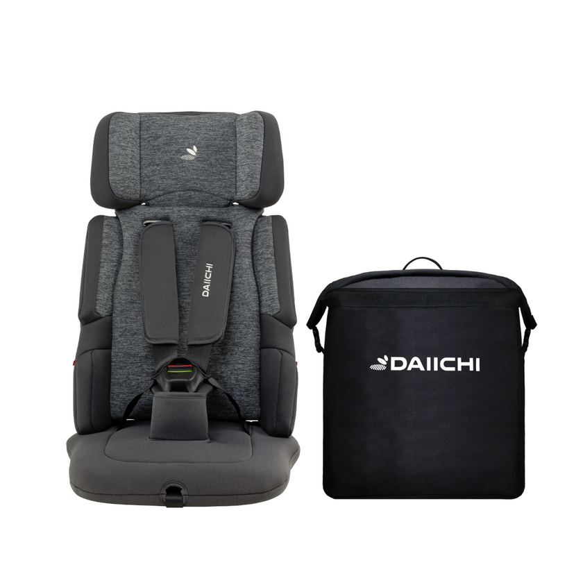 Daiichi Easy Carry 2 Portable Car Seat Charcoal [Preorder ETA End S