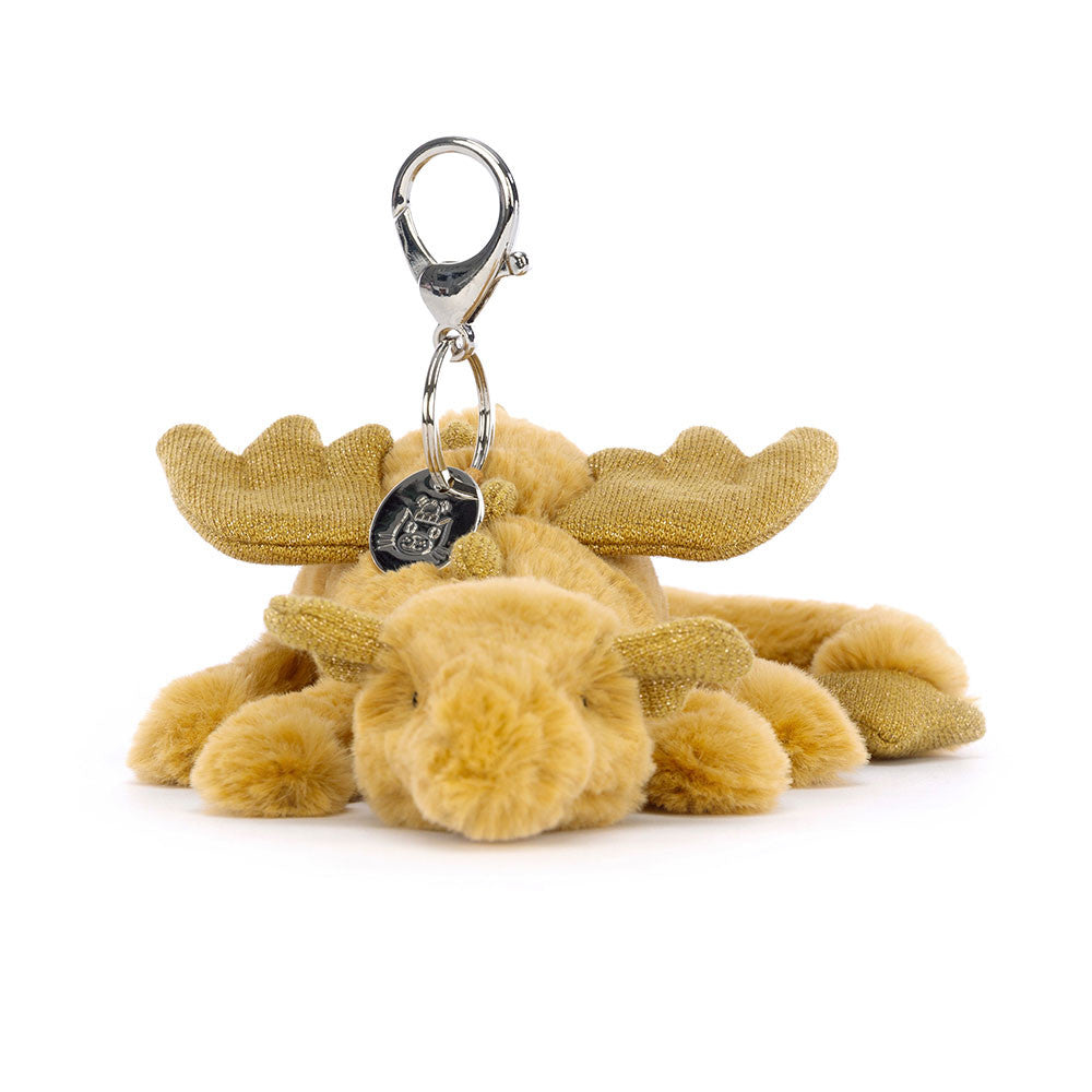 Jellycat Golden Dragon Bag Charm (GLD4BC)