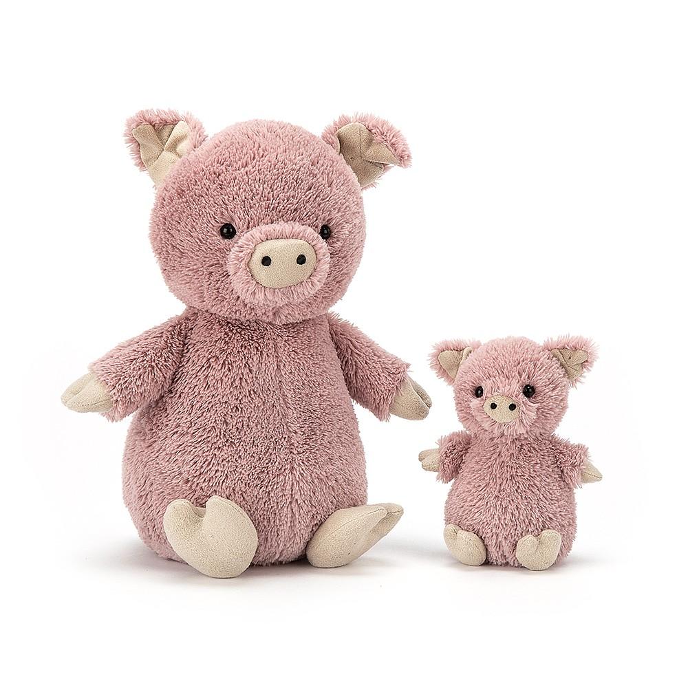 JellyCat Peanut Pig - Medium H23cm | Little Baby.