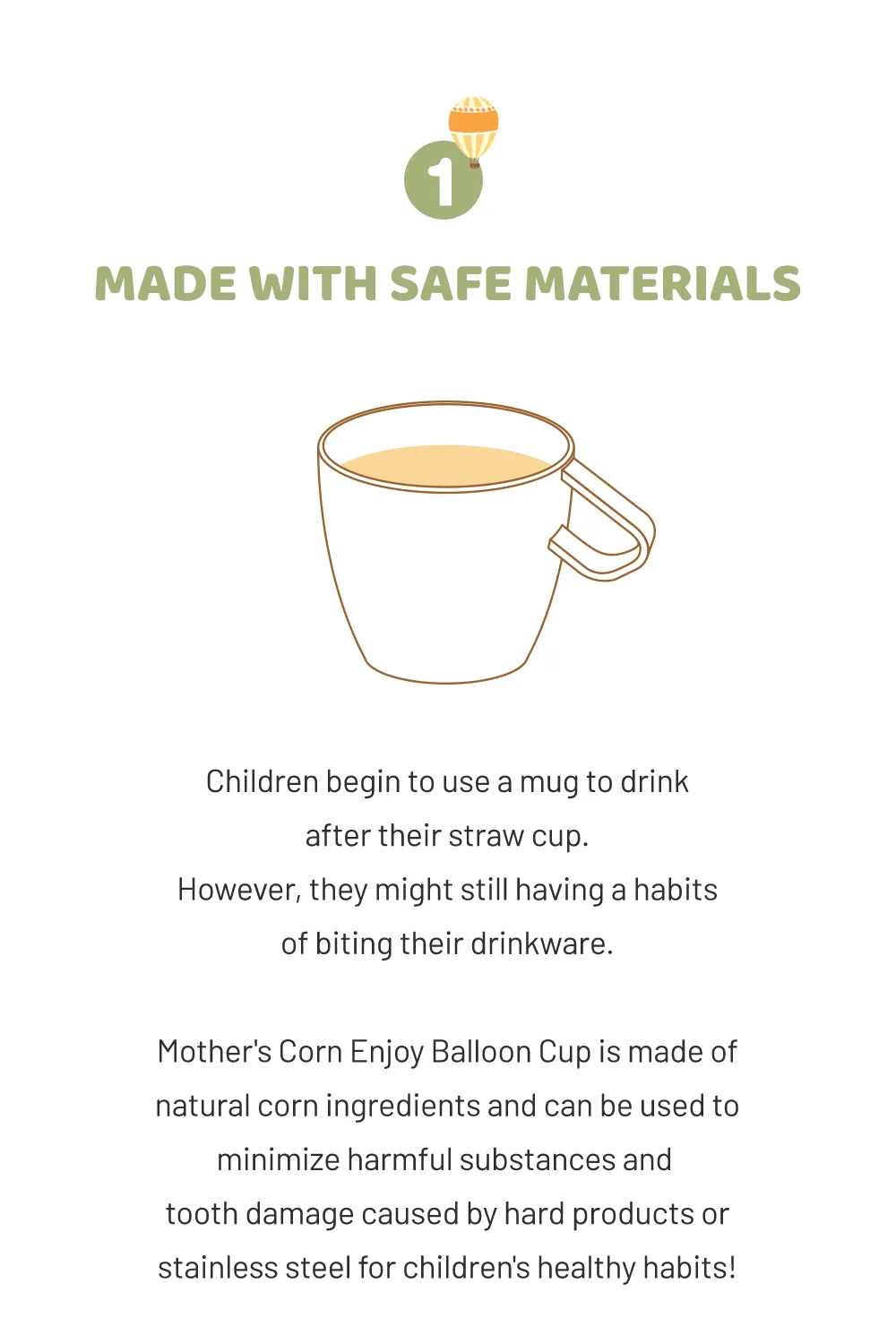 Mother's Corn Cup made from corn