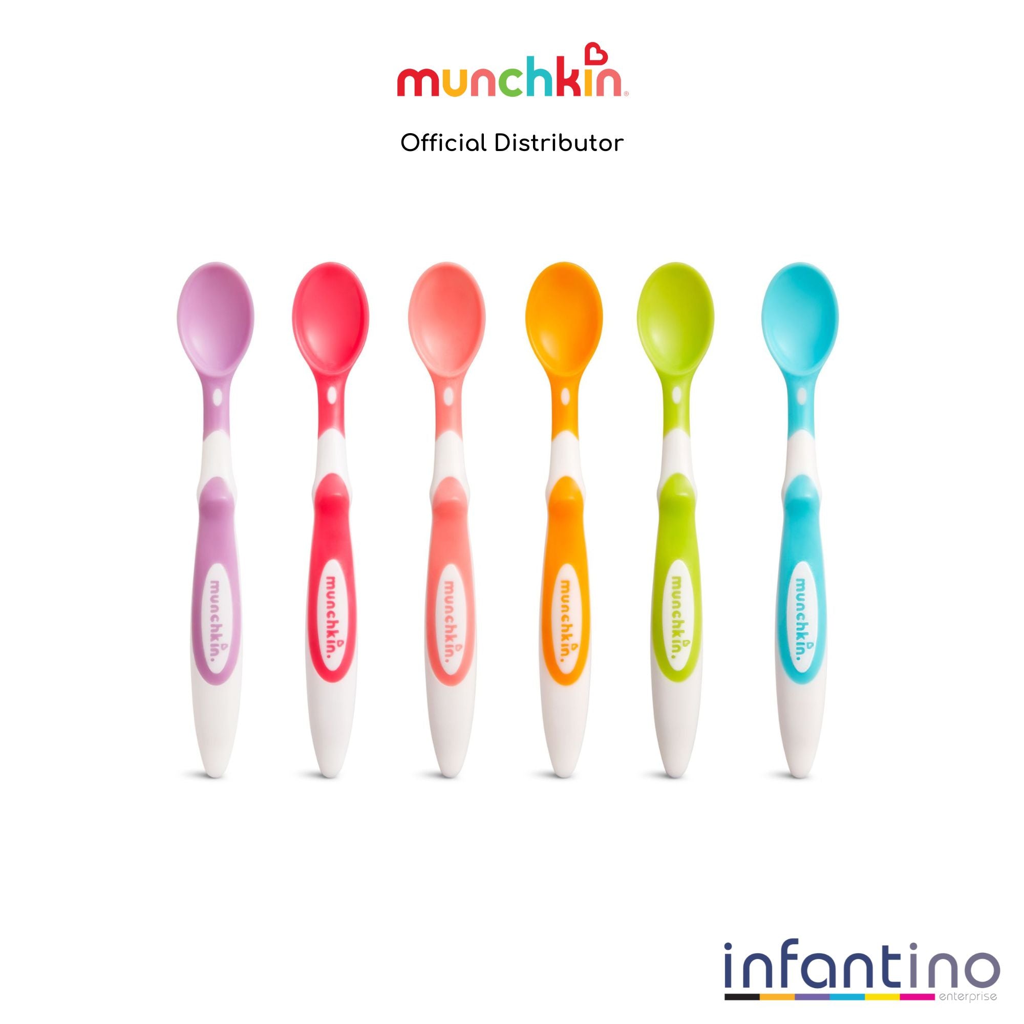 Munchkin Soft Tip Infant Spoons - 6pk