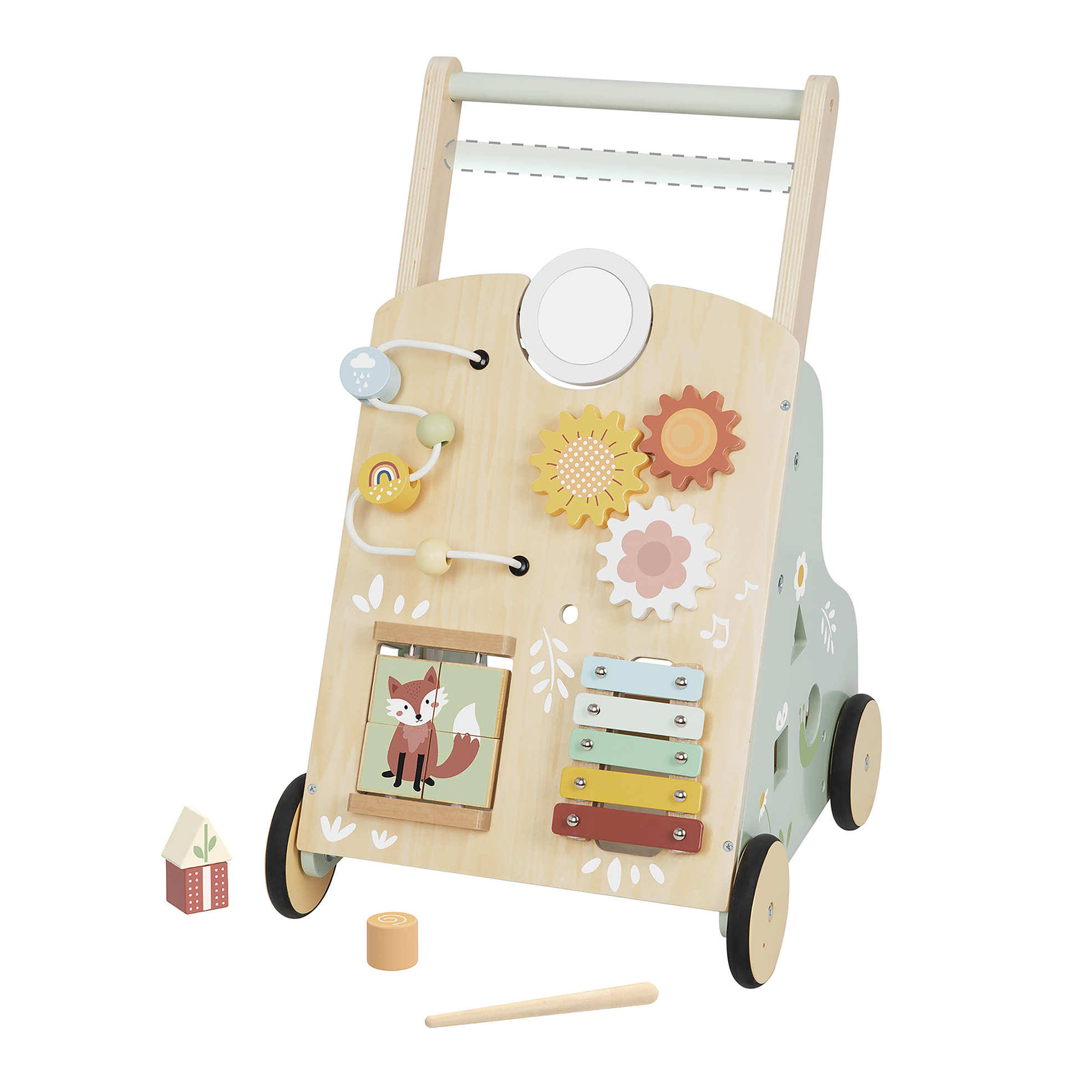 Lucky Baby Tookytoy TJ712 Montessori Educative Learning Baby Walker