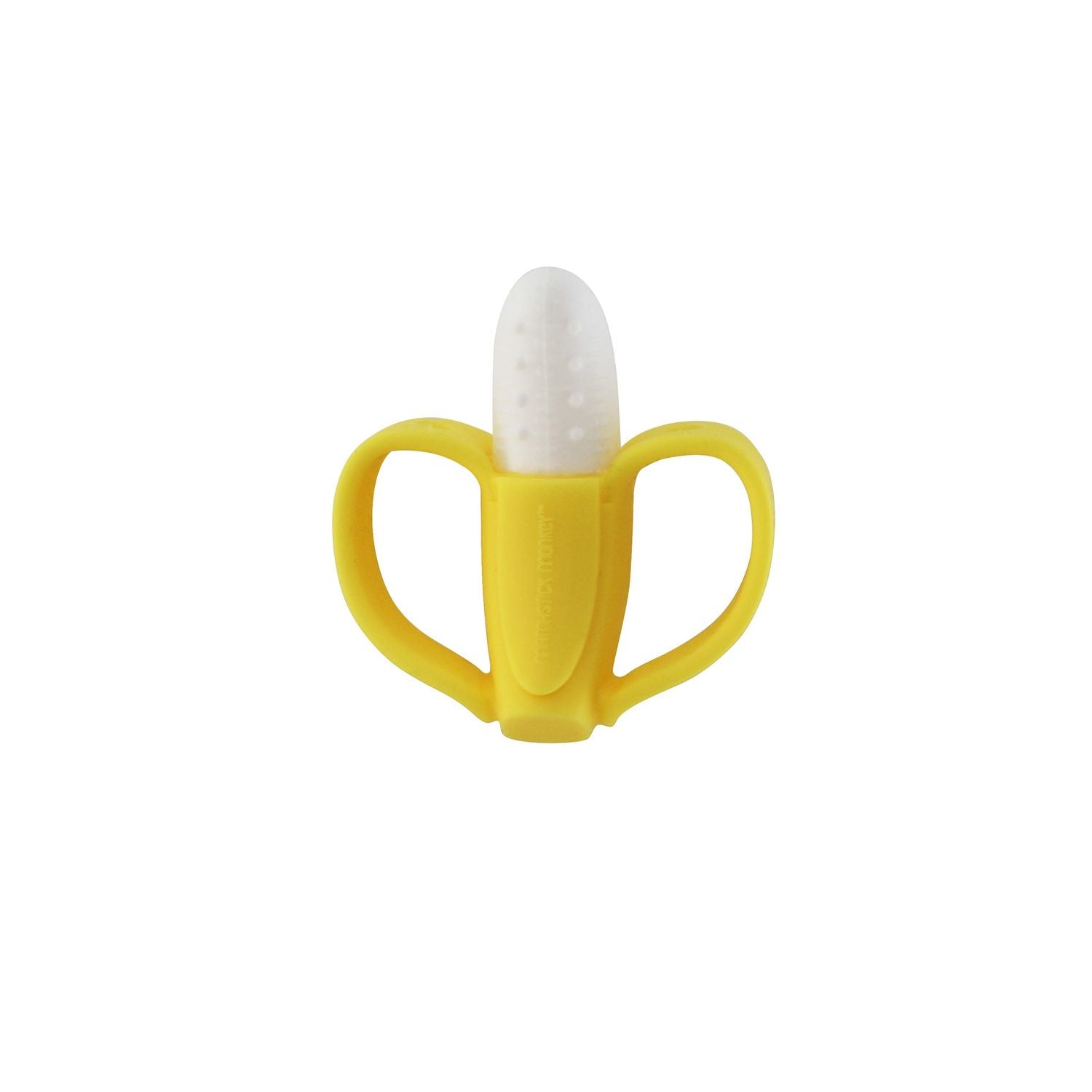 Matchstick Monkey Banana Soother and Teether - Yellow