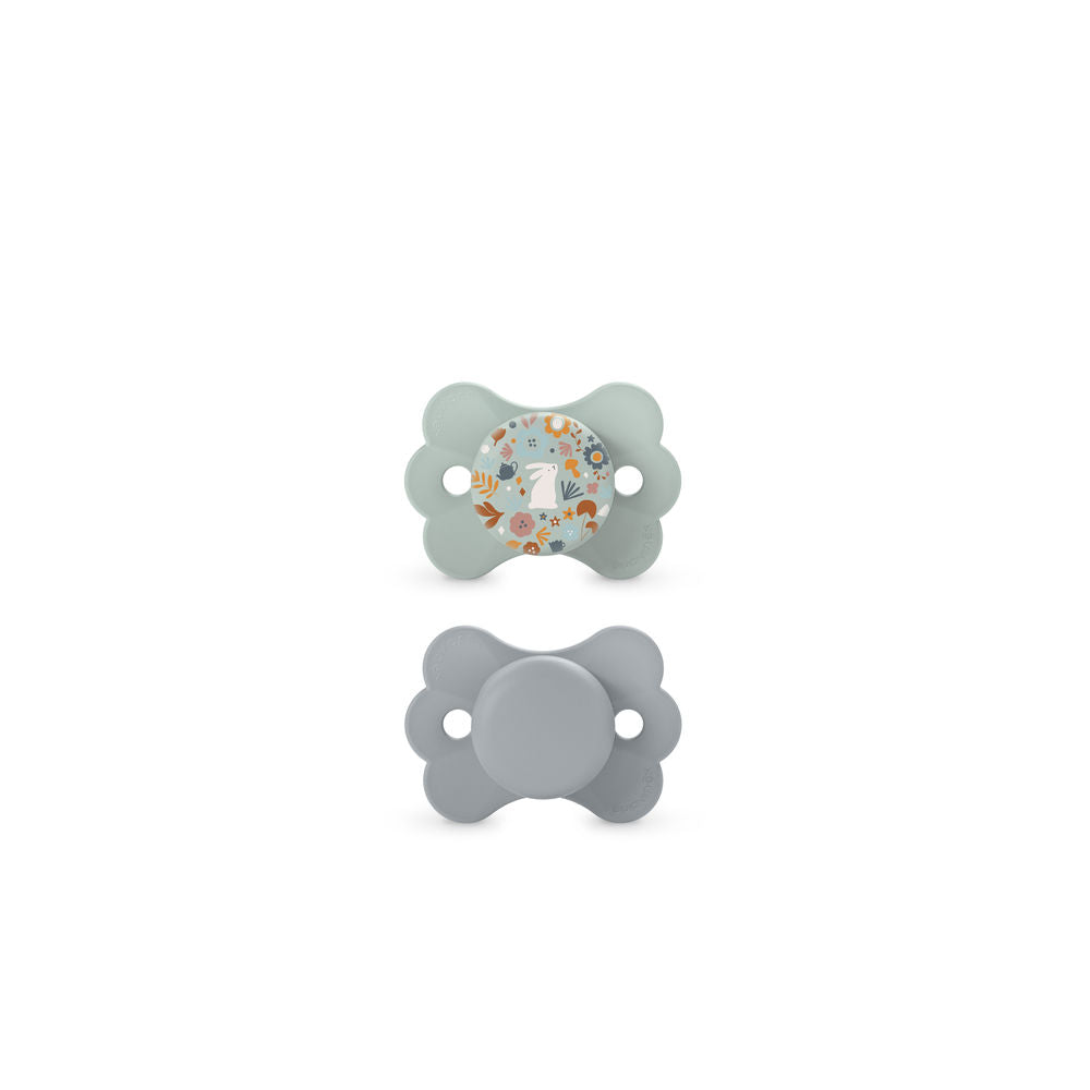 Suavinex Wonderland Butterfly SX Pro Soother 6-18 Months 2 Pack - Liberty Blue
