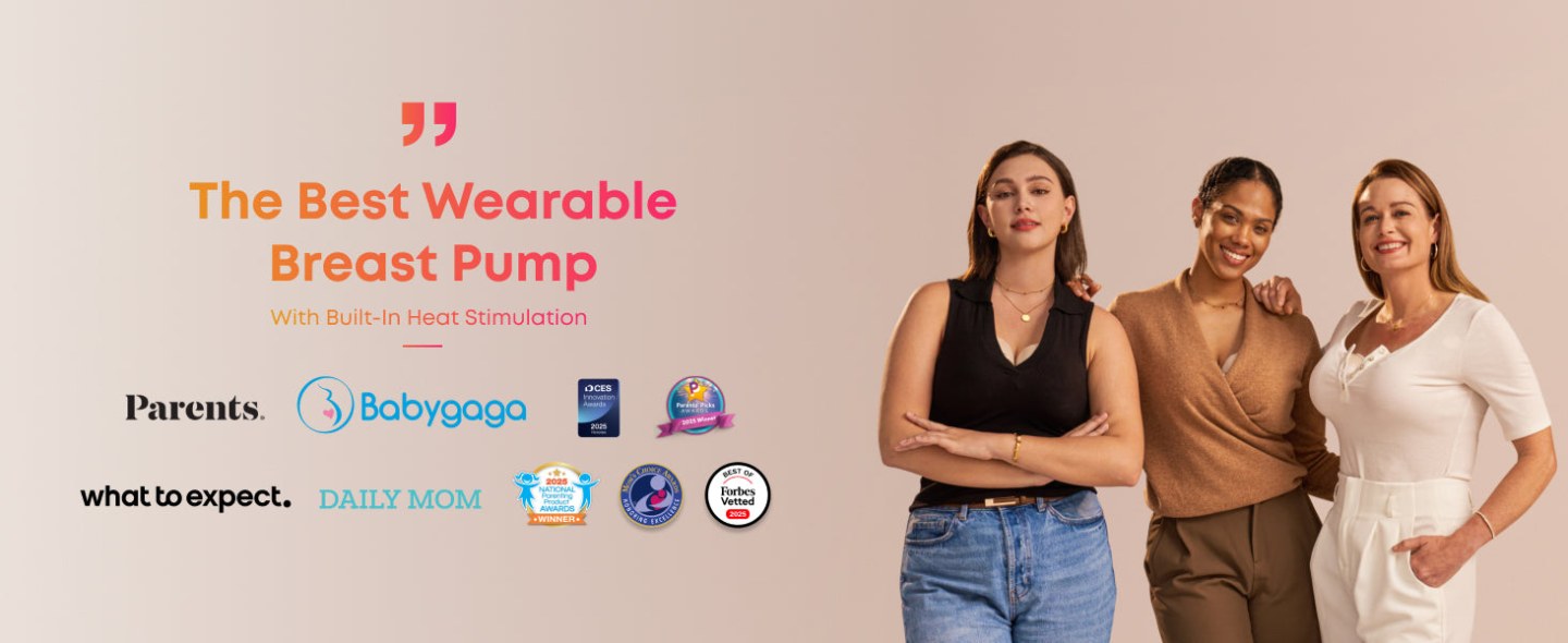 Eufy Wearable Breast Pump S1 Pro — The Only Wearable Breast Pump With Heating (HeatFlow)