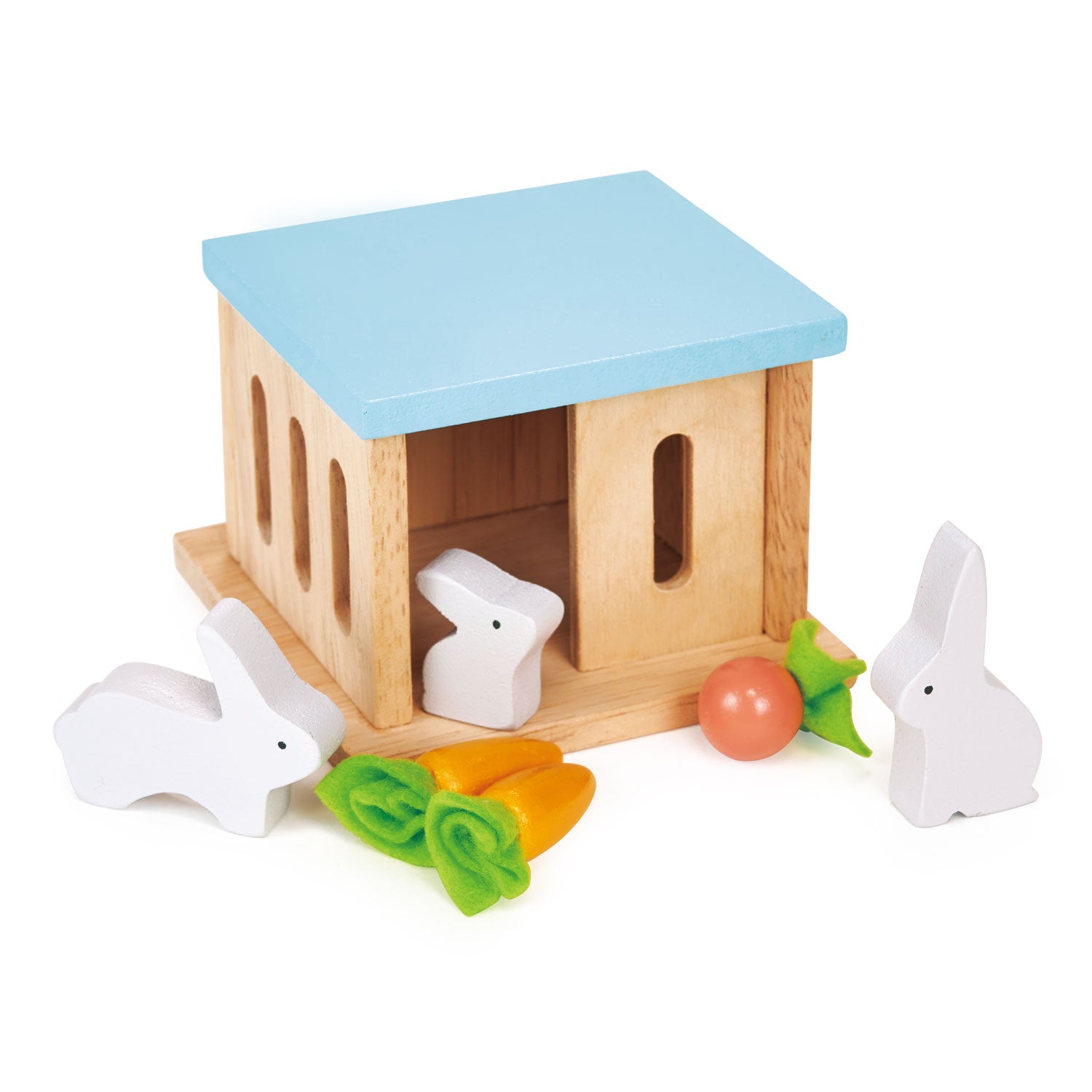 Mentari Toys Rabbit Hutch Pet Set | 3 years+