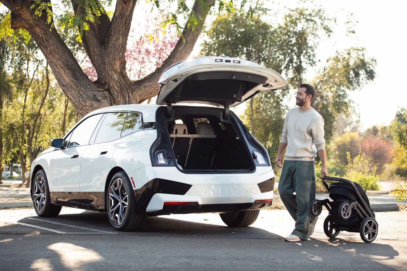 Nuna MIXX next compact fold-away axle