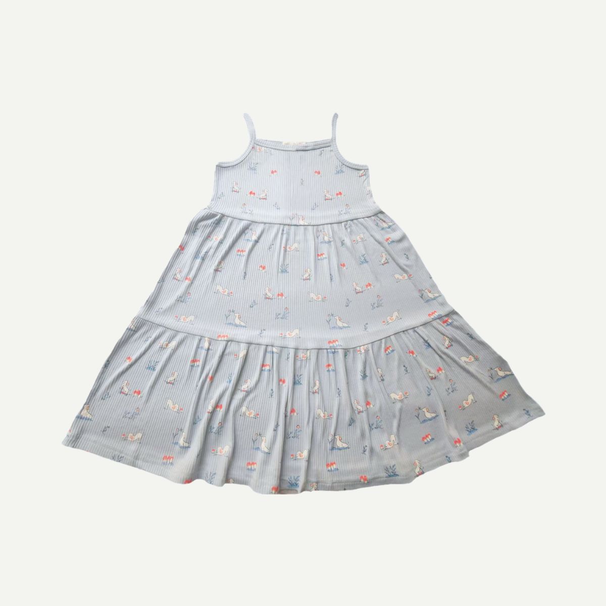 Elly Milley TENCEL™ Organic Cotton / Pétale Dress - Pup Meadow