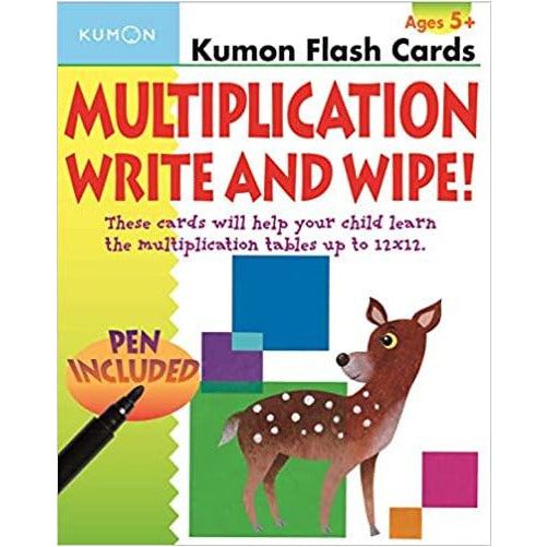 Kumon Flash Cards - Multiplication Write and Wipe