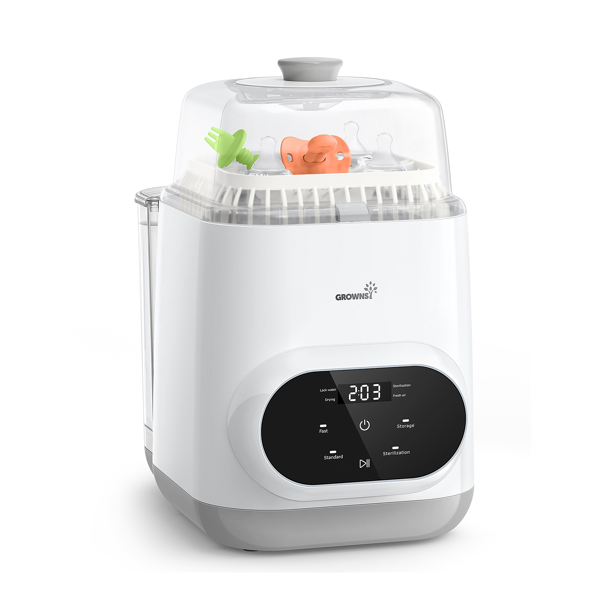 Lucky Baby Grownsy GR-B01-3 Ease Clean Bottle Washer Pro