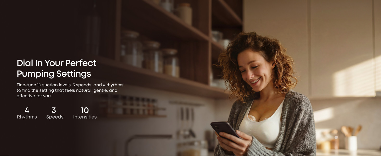 eufy S2 Pro dial in your perfect settings — 4 rhythms, 3 speeds, 10 intensities