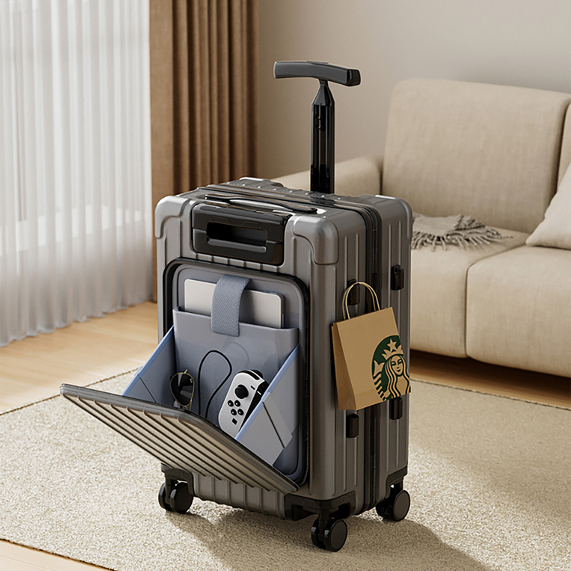 Lucky Baby 503591 Children Sit On 20″ Cabin Size Luggage (2 Colour Option)
