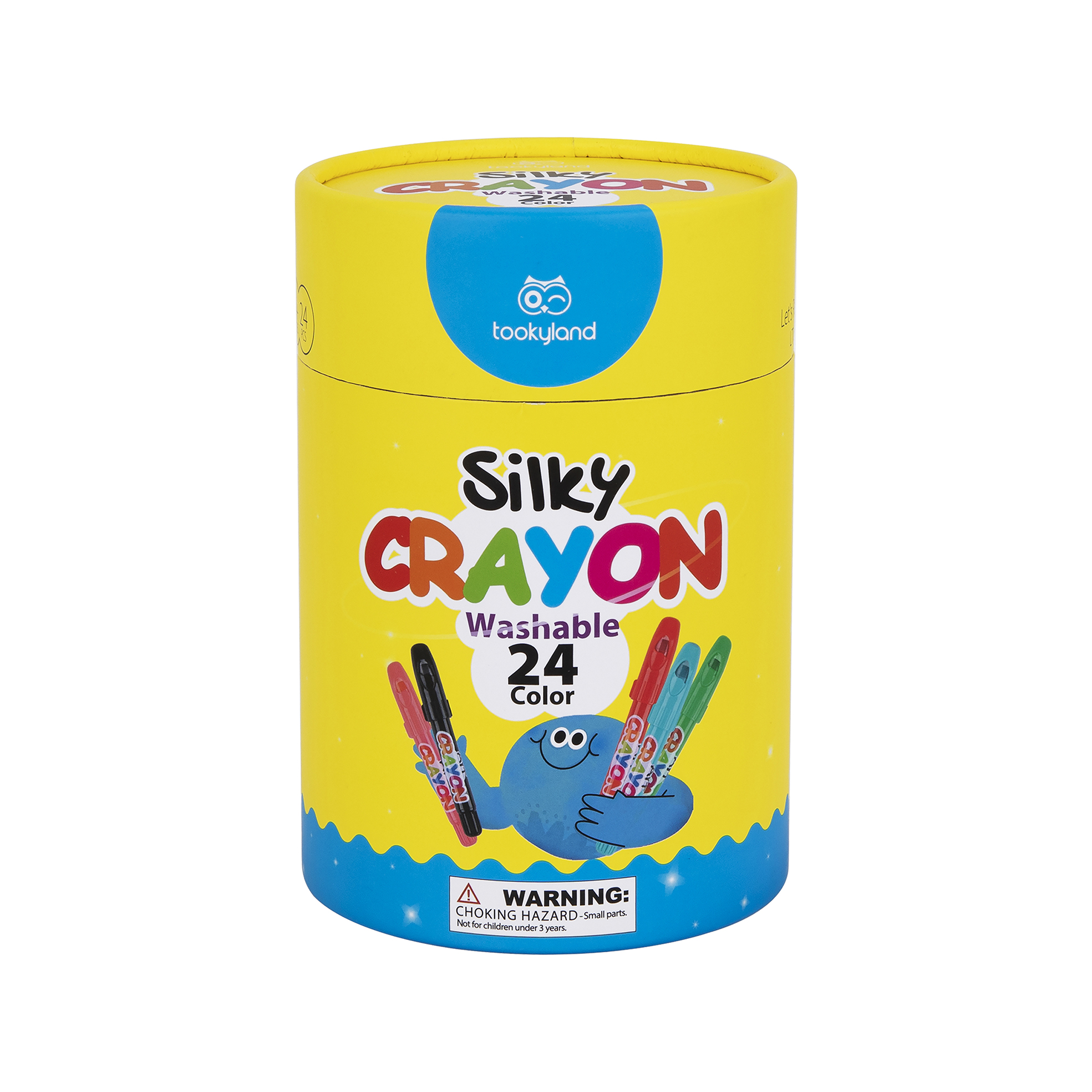 Lucky Baby Tookyland LT138A Washable Crayon (24 Colour)