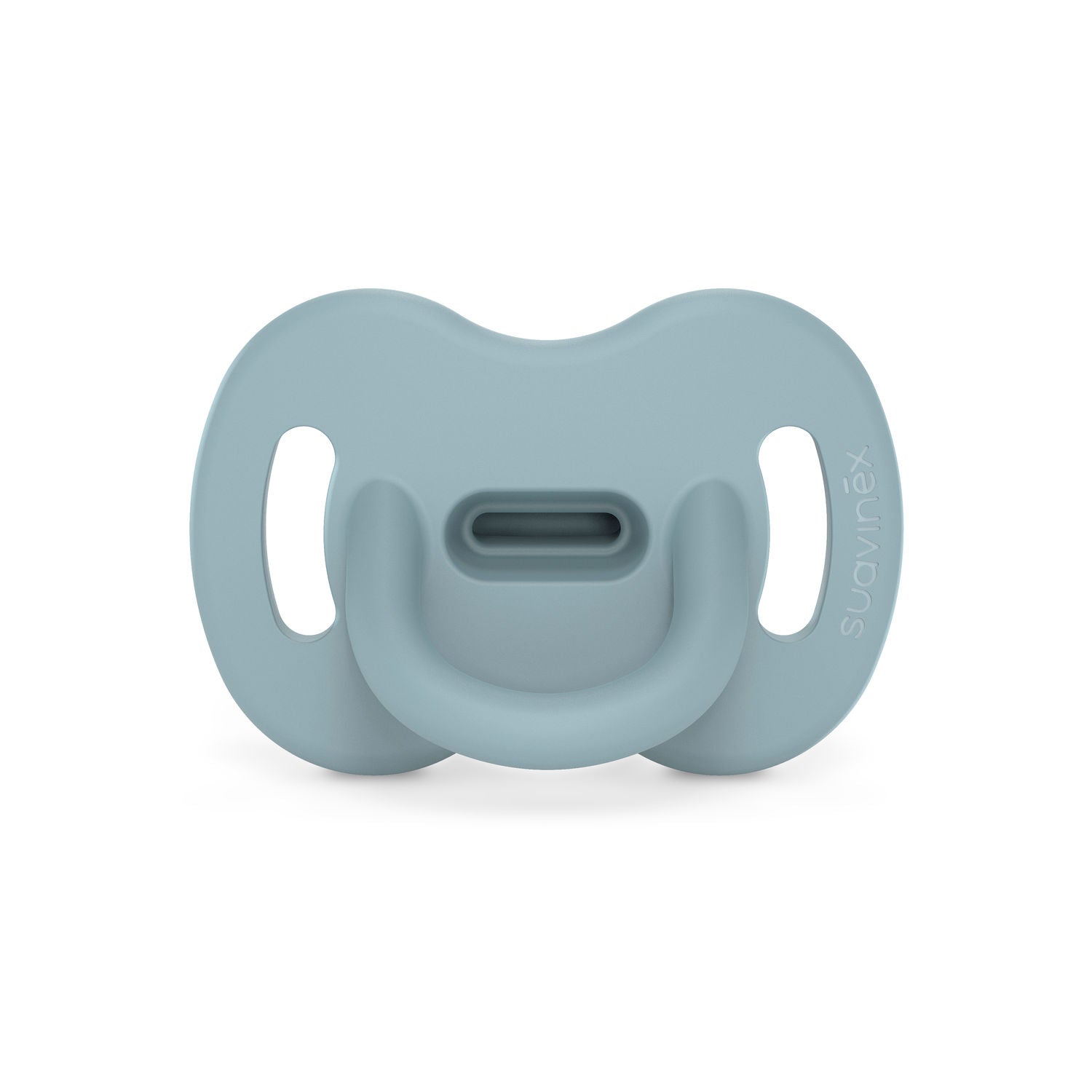 Suavinex Colour Essence All Silicone Soother with SX Pro Physiological Teat 0-6M - Blue