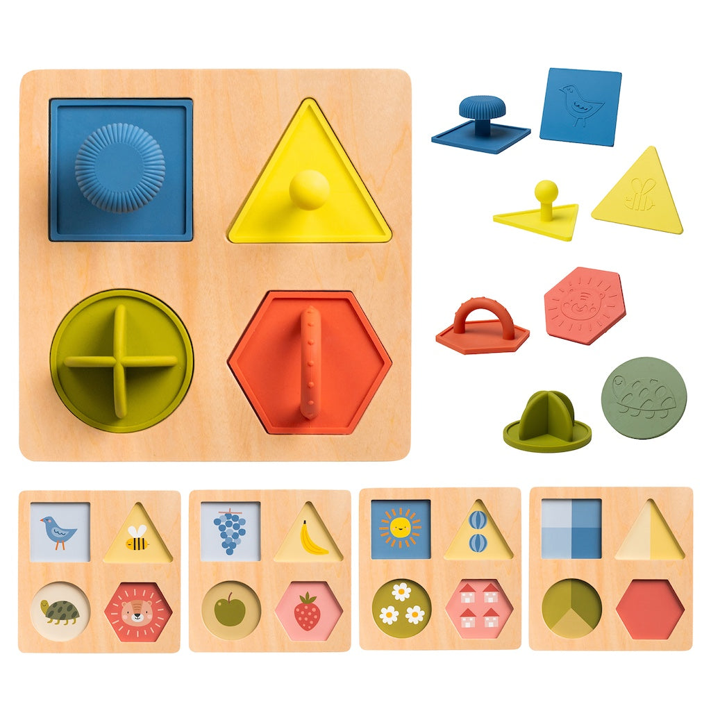 Taf Toys My 1st Shapes Puzzle – Montessori Shape Sorting Toy | 12 months+