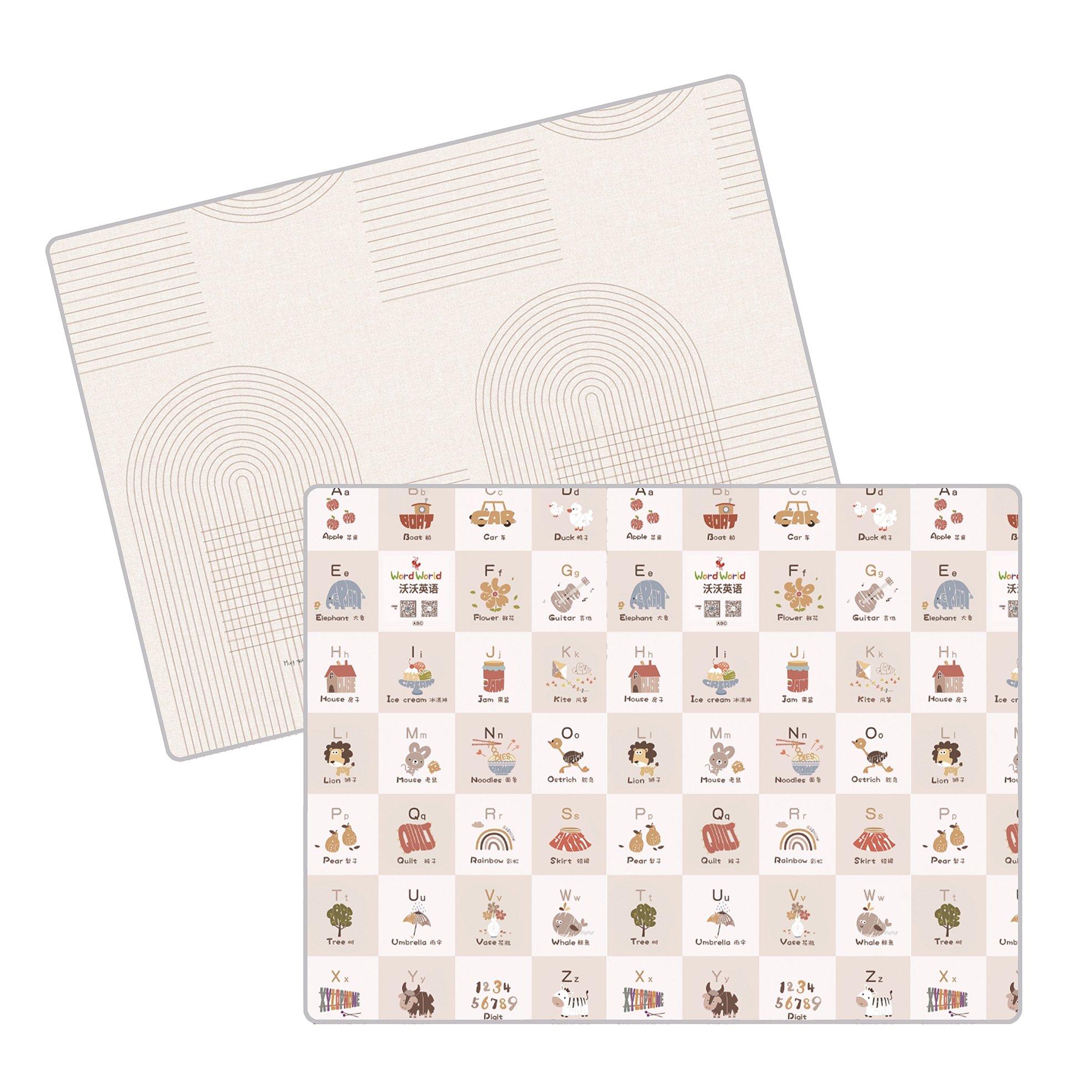 Lucky Baby 607121 Tell Me A Story Educative XPE Dual ROLL 20mm Mats (3 Design Option)