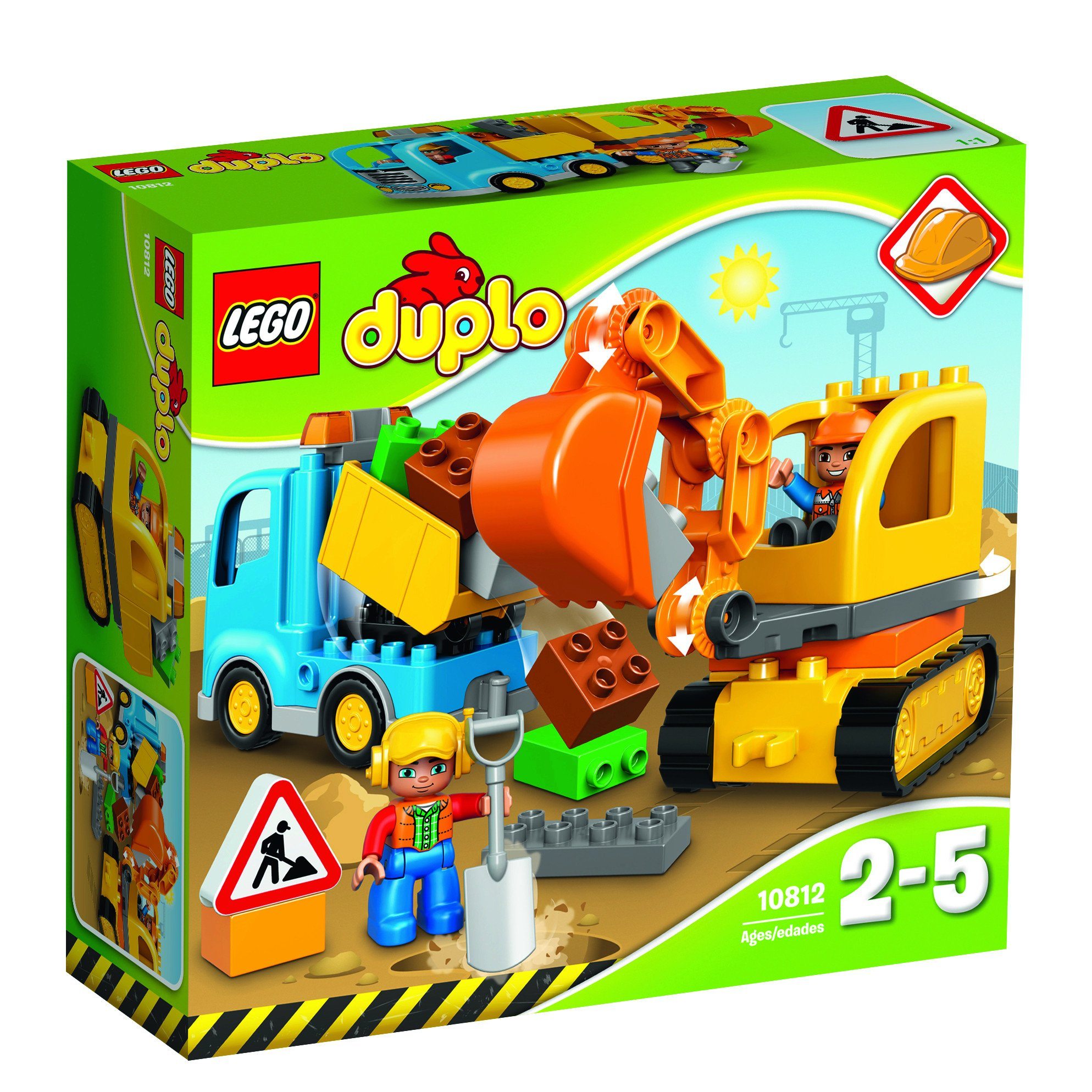 LEGO DUPLO Truck & Tracked Excavator 10812