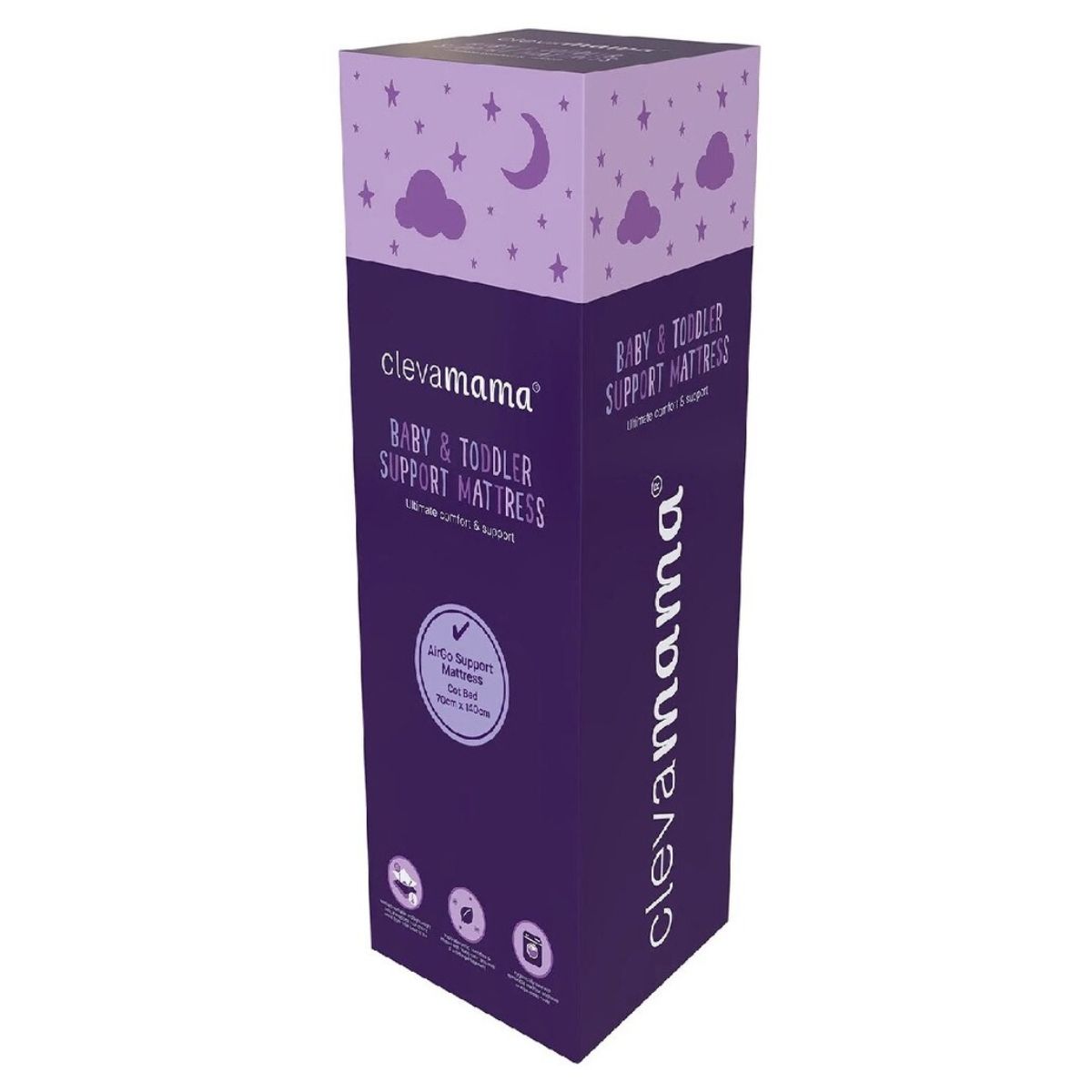 Clevamama Airgo Support Cot Mattress - 60x120x11cm