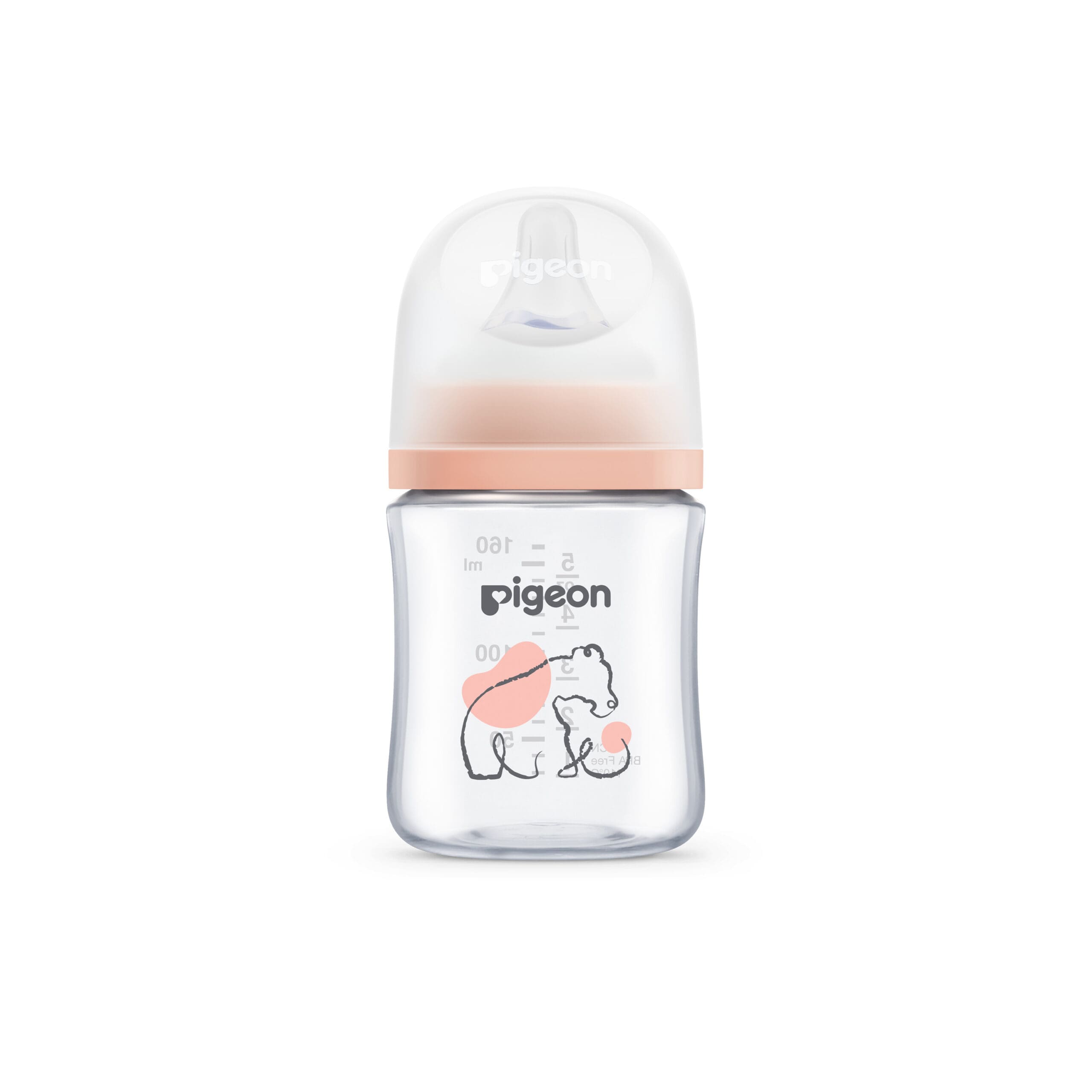 Pigeon SofTouch T-Ester Wide Neck Nursing Bottle 160ml Bear