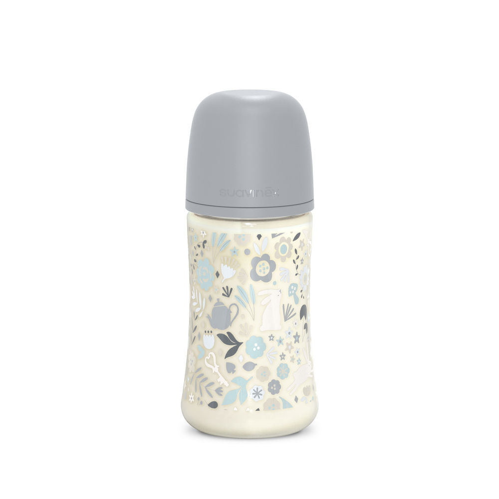 Suavinex Wonderland Baby Bottle SX Pro 270ml Medium Flow 3+ Months - Liberty Blue