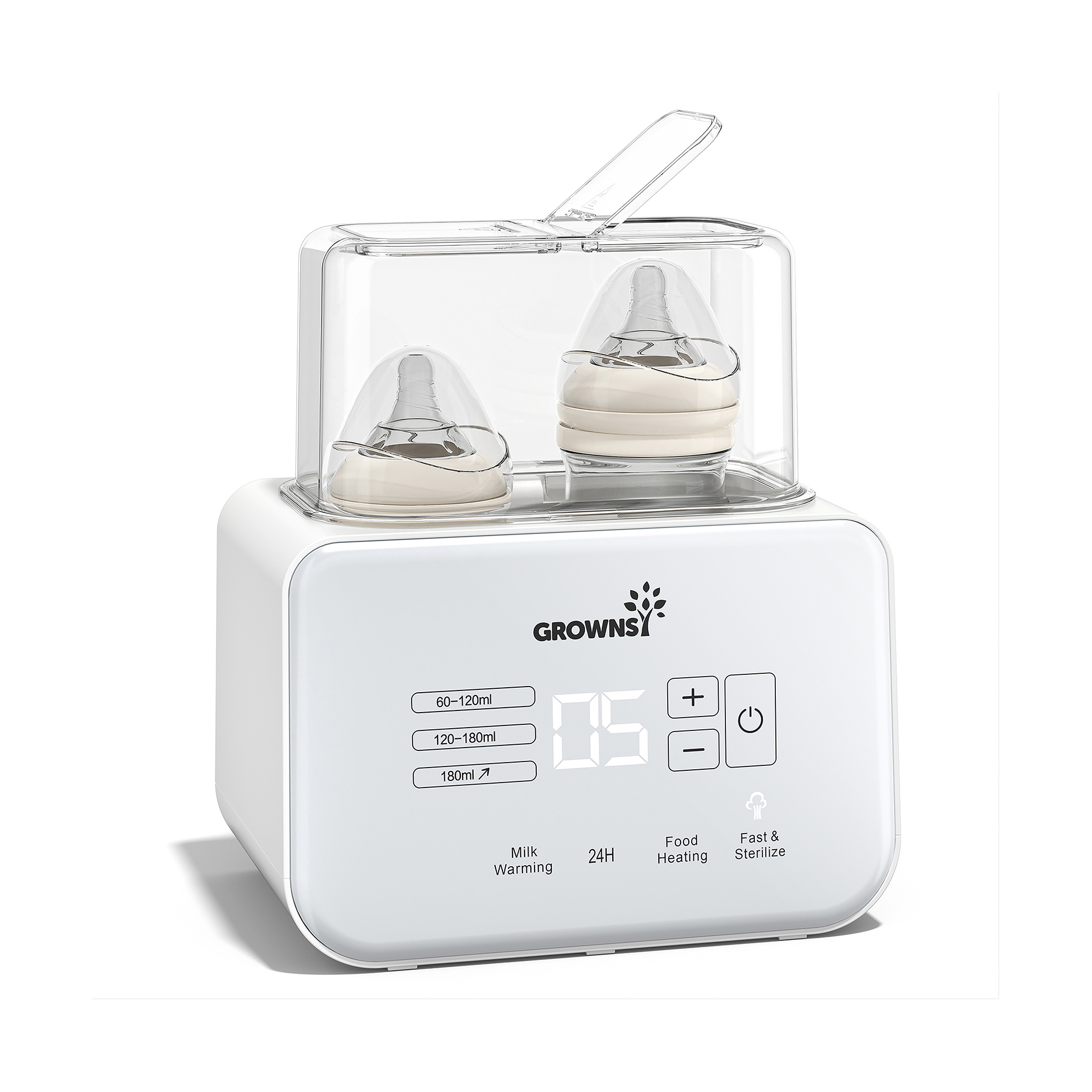 Lucky Baby Grownsy GR-W3 8 In 1 Bottle Warmer
