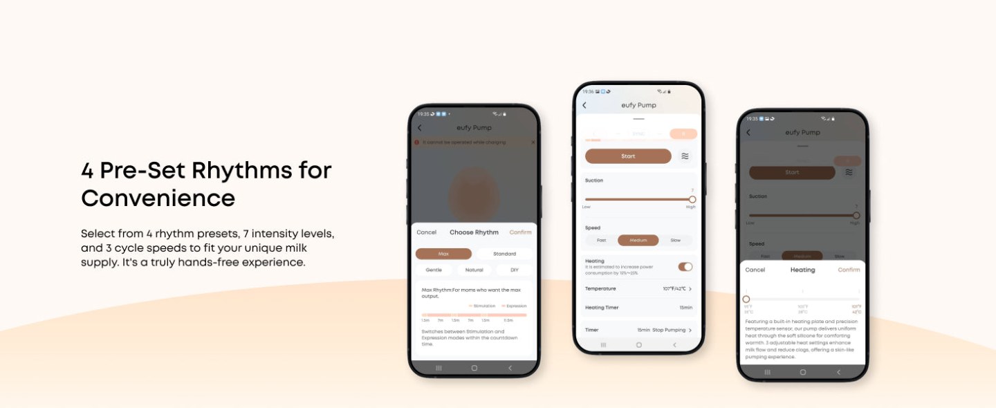 Eufy Breast Pump E20 feature