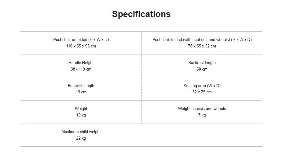 Britax Rio Stroller feature