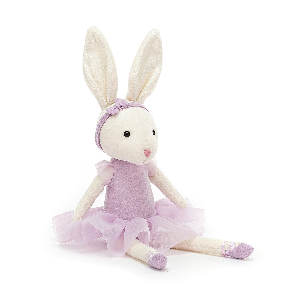 JellyCat Pirouette Bunny Lilac - H27cm