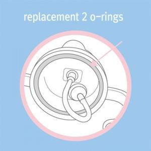 B.Box Sippy Cup Replacement O-Rings (Gloss Lids)