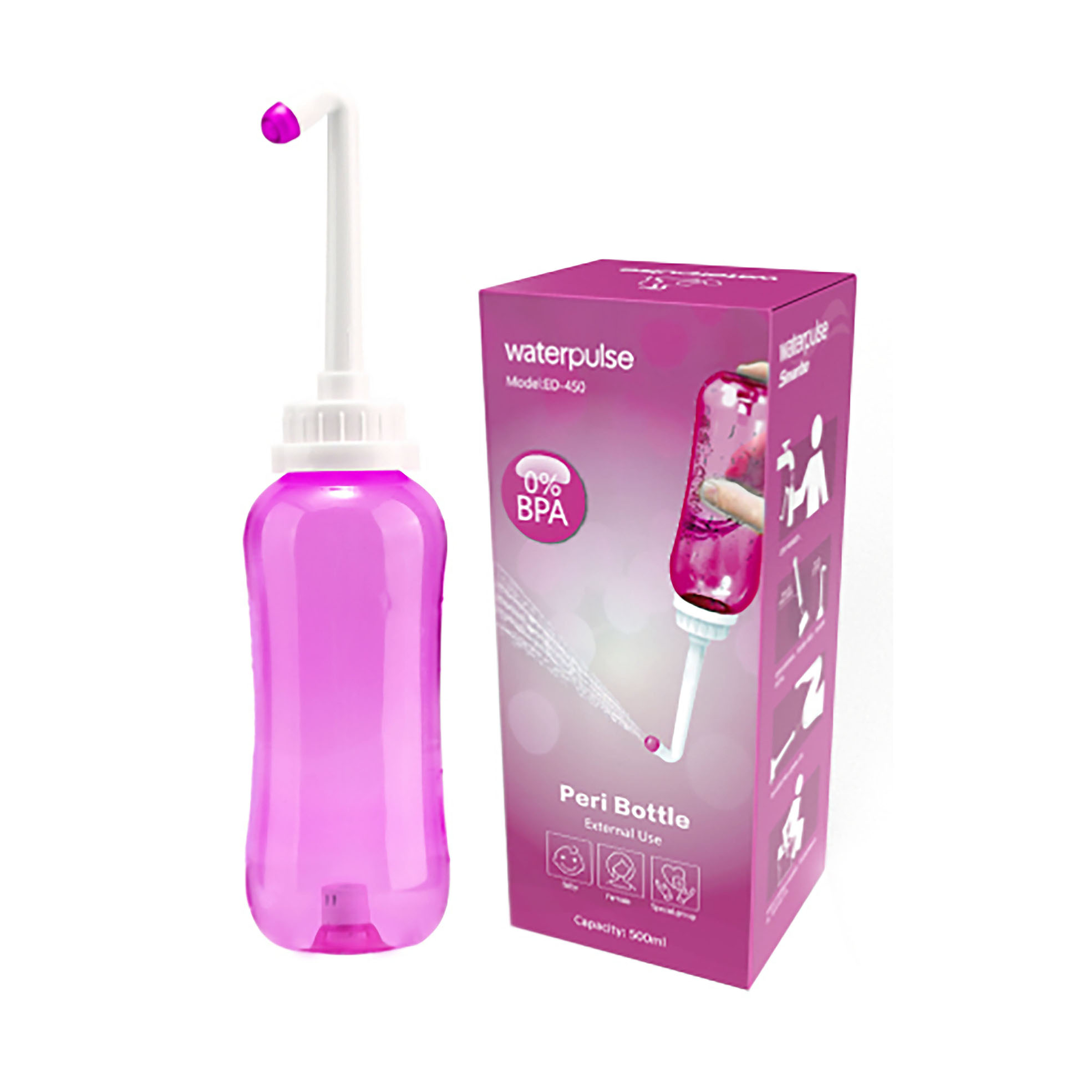 Lucky Baby Multi Functional Postpartum & Baby Care Peri Bottle 500ml (2 Colour Option)