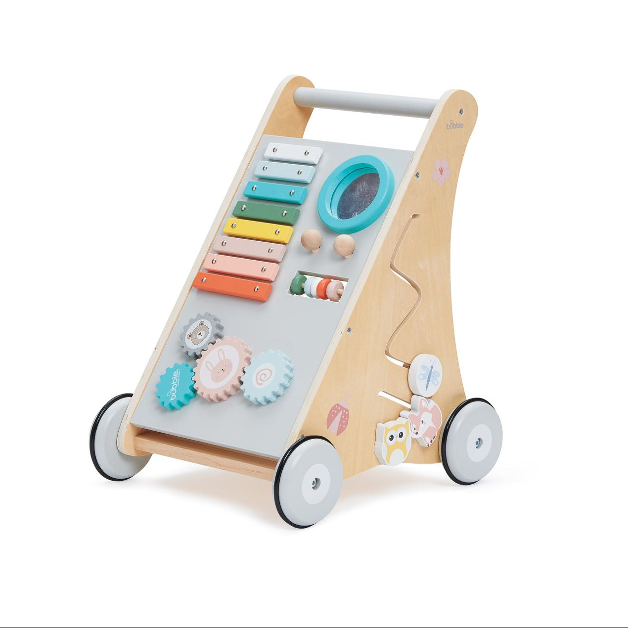 Bubble Wooden Activity Play Walker