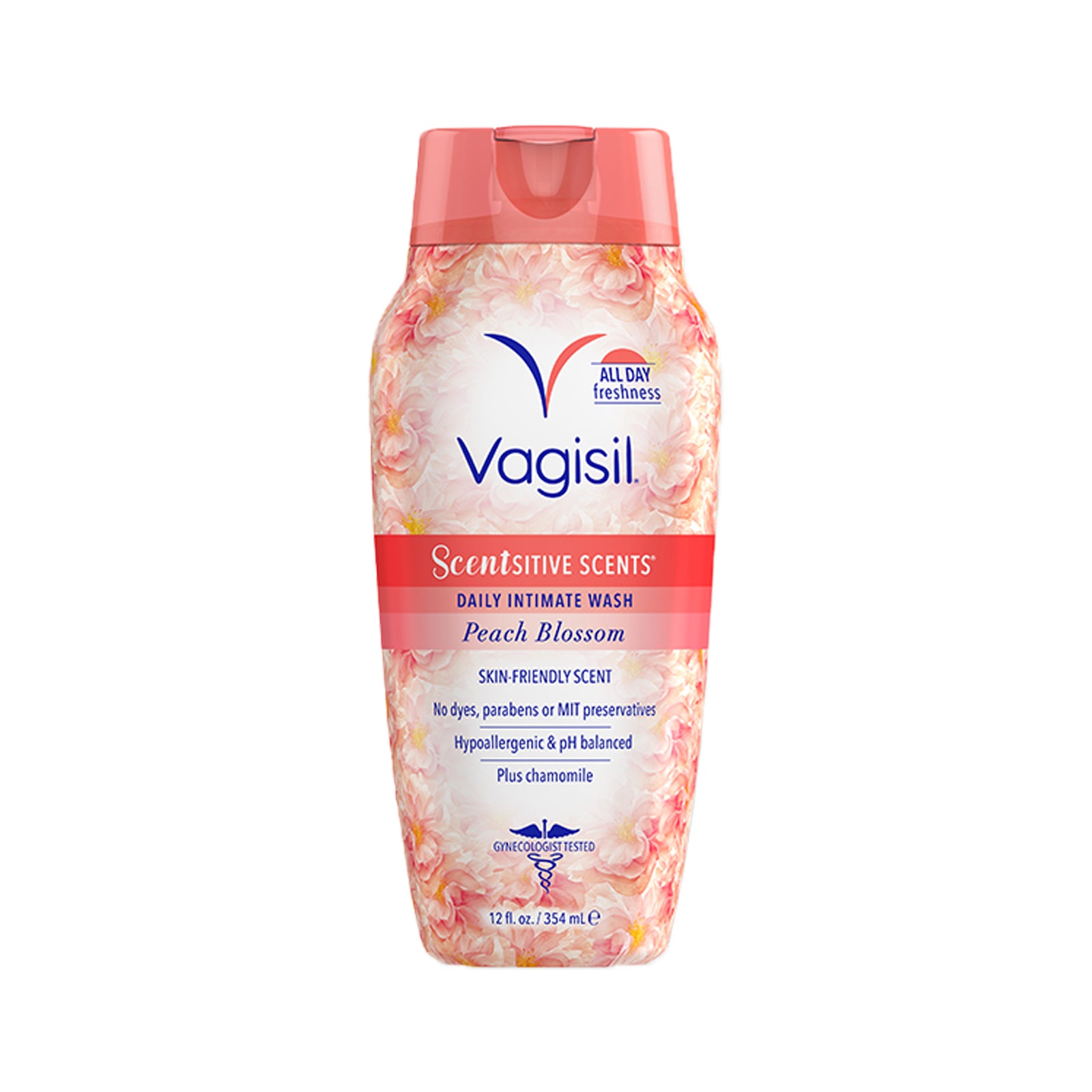 Vagisil Scentsitive Scents Daily Intimate Wash Peach Blossom 354ml