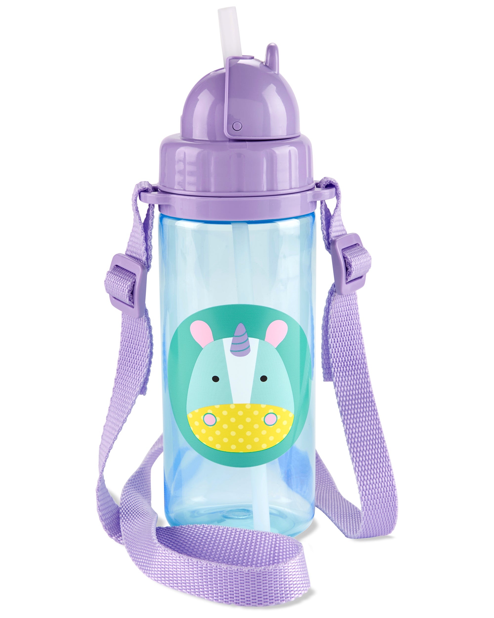 Skip Hop Zoo PP Straw Bottle (Long Strap) - Unicorn