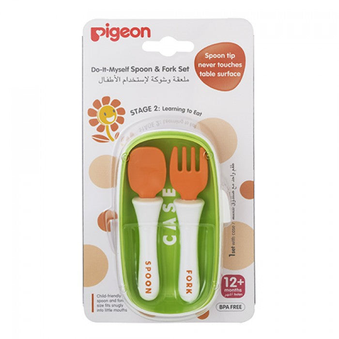 Pigeon Do It Myself Spoon & Fork Set x2