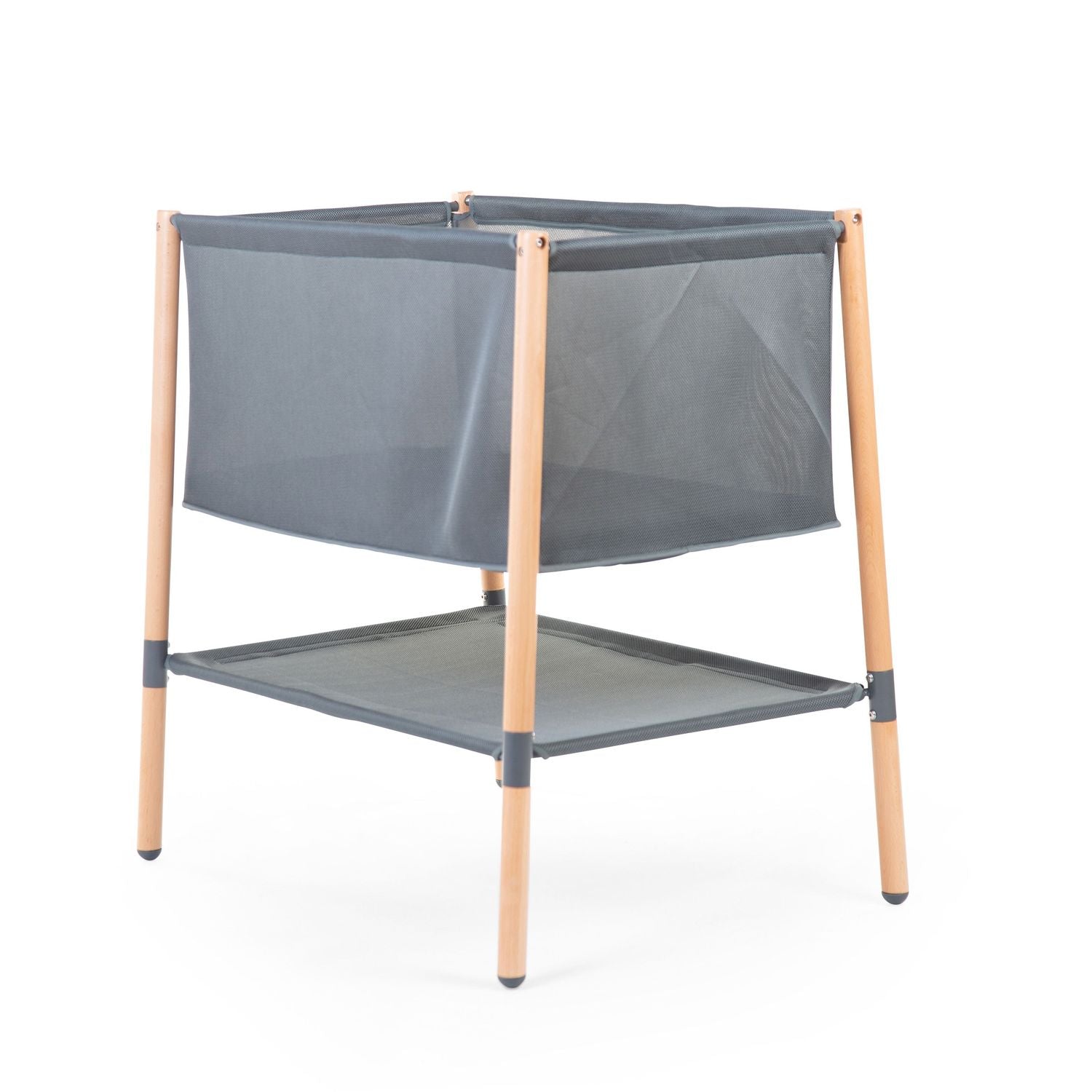 Childhome Evolux Crib - Natural Anthracite