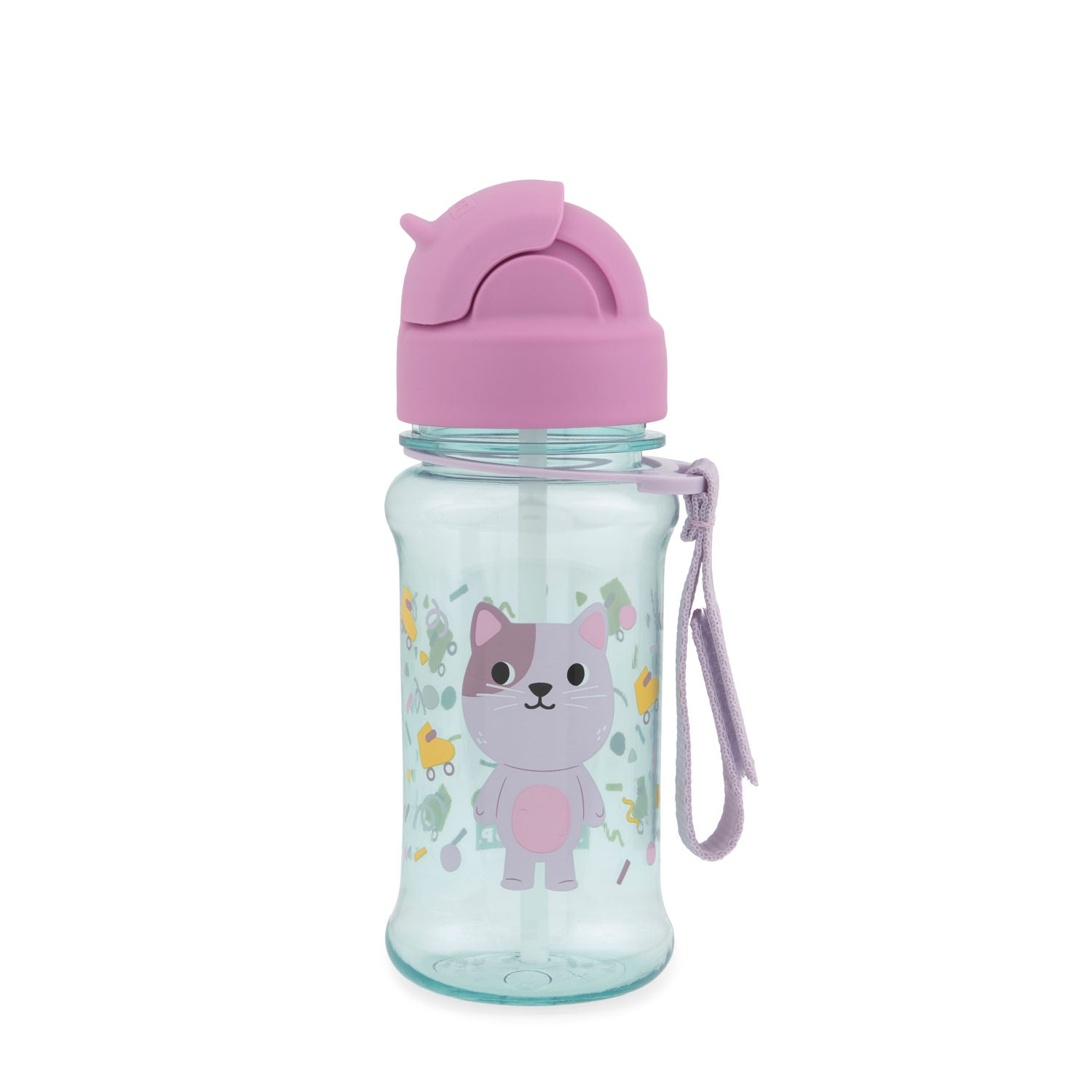 Skip Hop Besties Squad Tritan Renew Straw Bottle - Cat