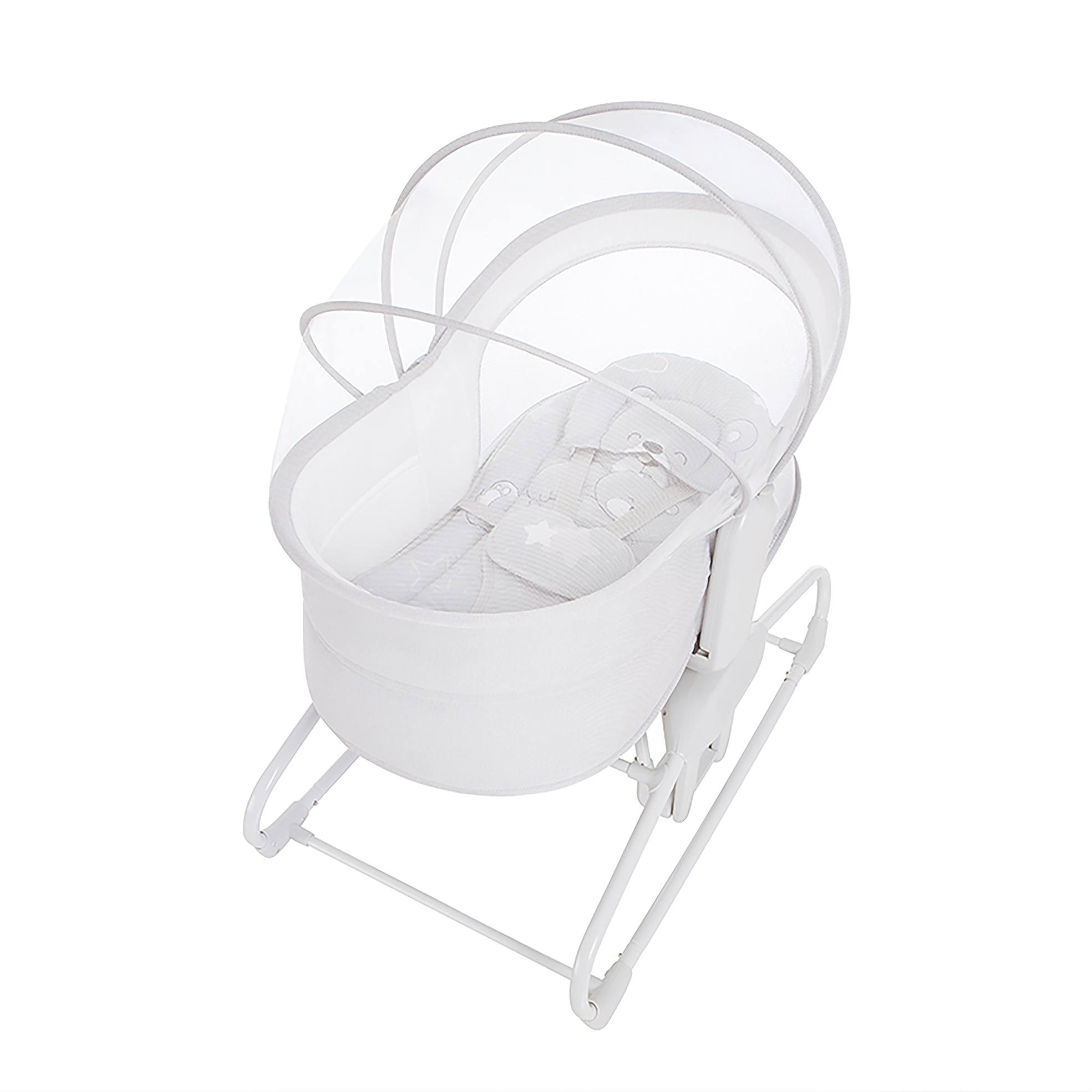 Lucky Baby Mastela 516362 4 In 1 Deluxe Multi-Functional Swing Bassinet