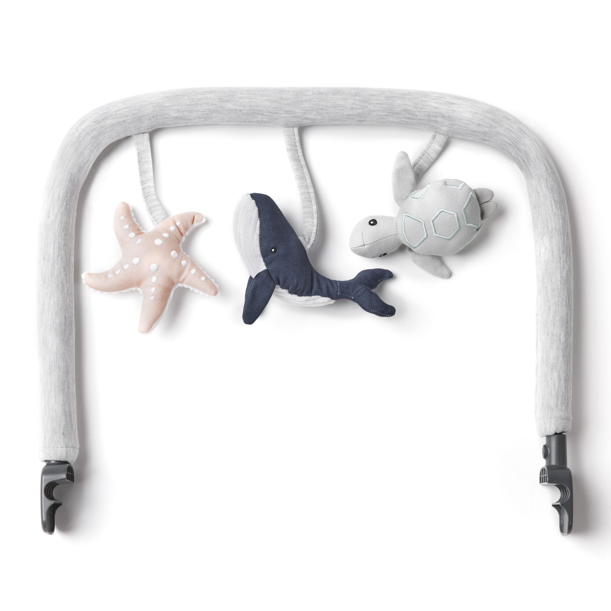 Ergobaby Evolve 3 in 1 Bouncer Ocean Wonders Toy Bar - Light Grey
