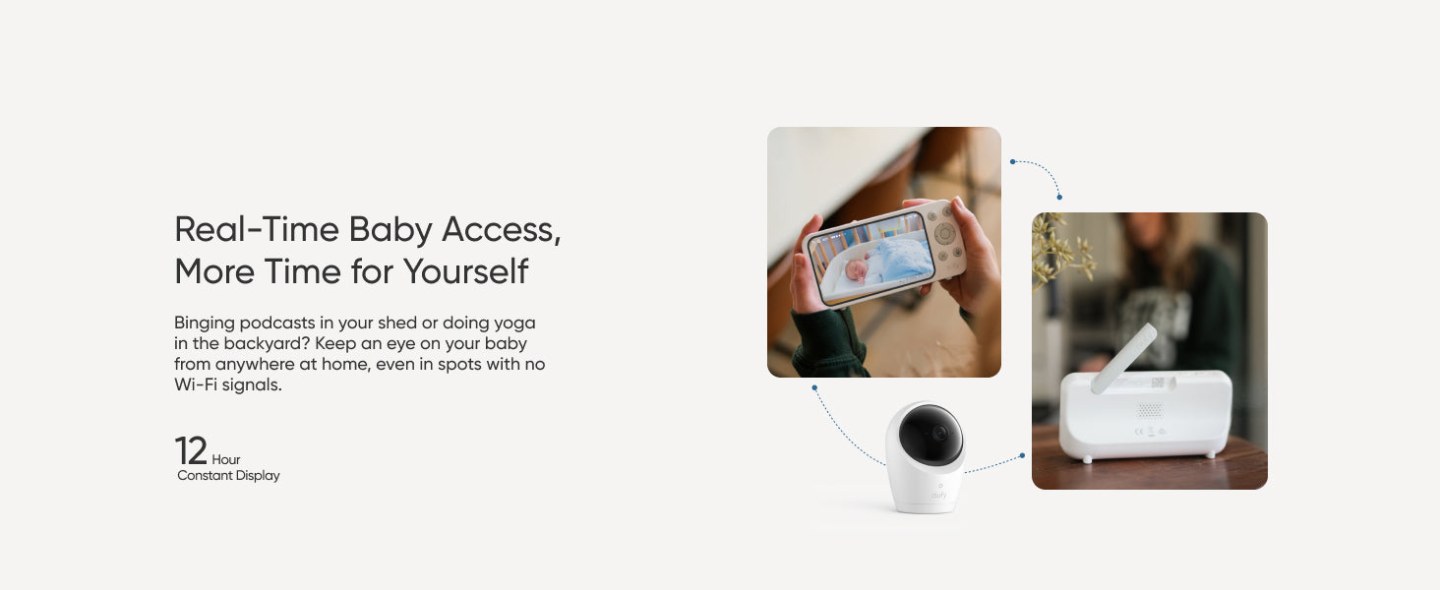 Eufy Baby Monitor E20 feature
