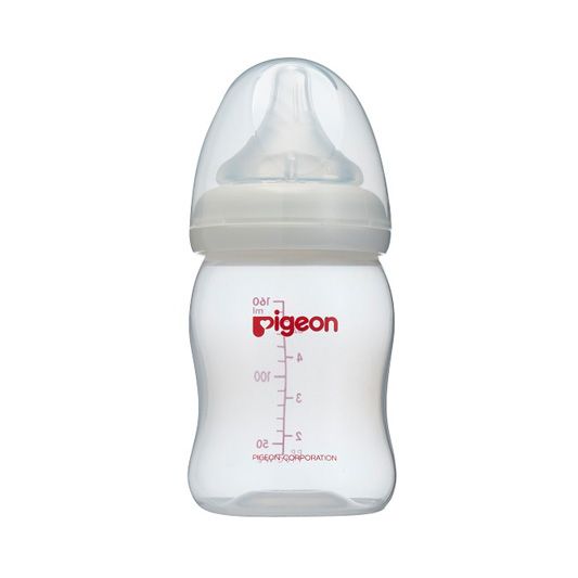 Pigeon Wide-Neck Softouch Peristaltic Plus Nursering Bottle - 160ml
