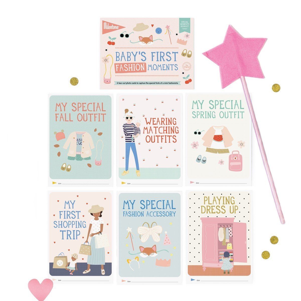 Milestone Baby’s First Fashion Moments Booklet