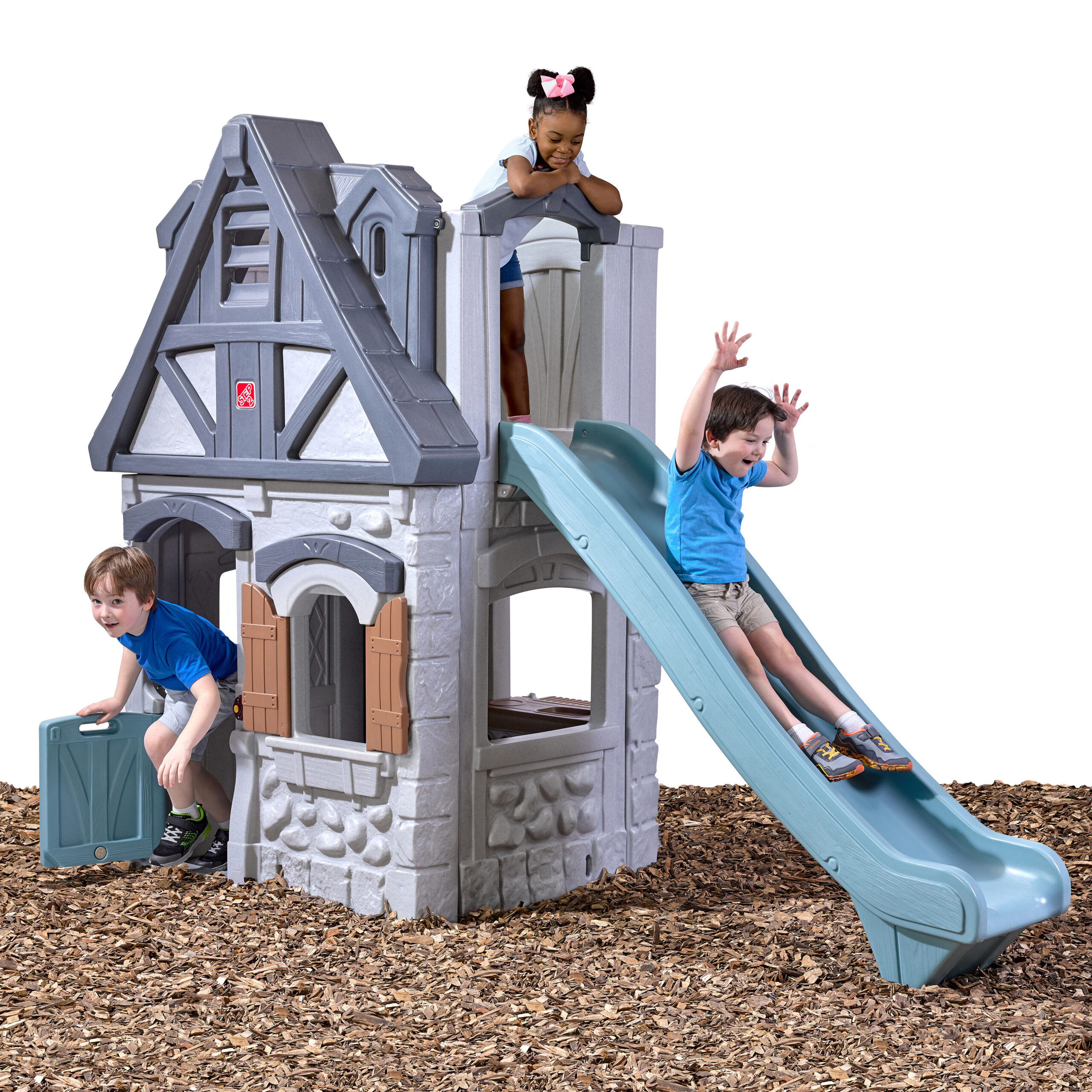 Step2 Enchanting Adventures 2-Story Playhouse & Slide™