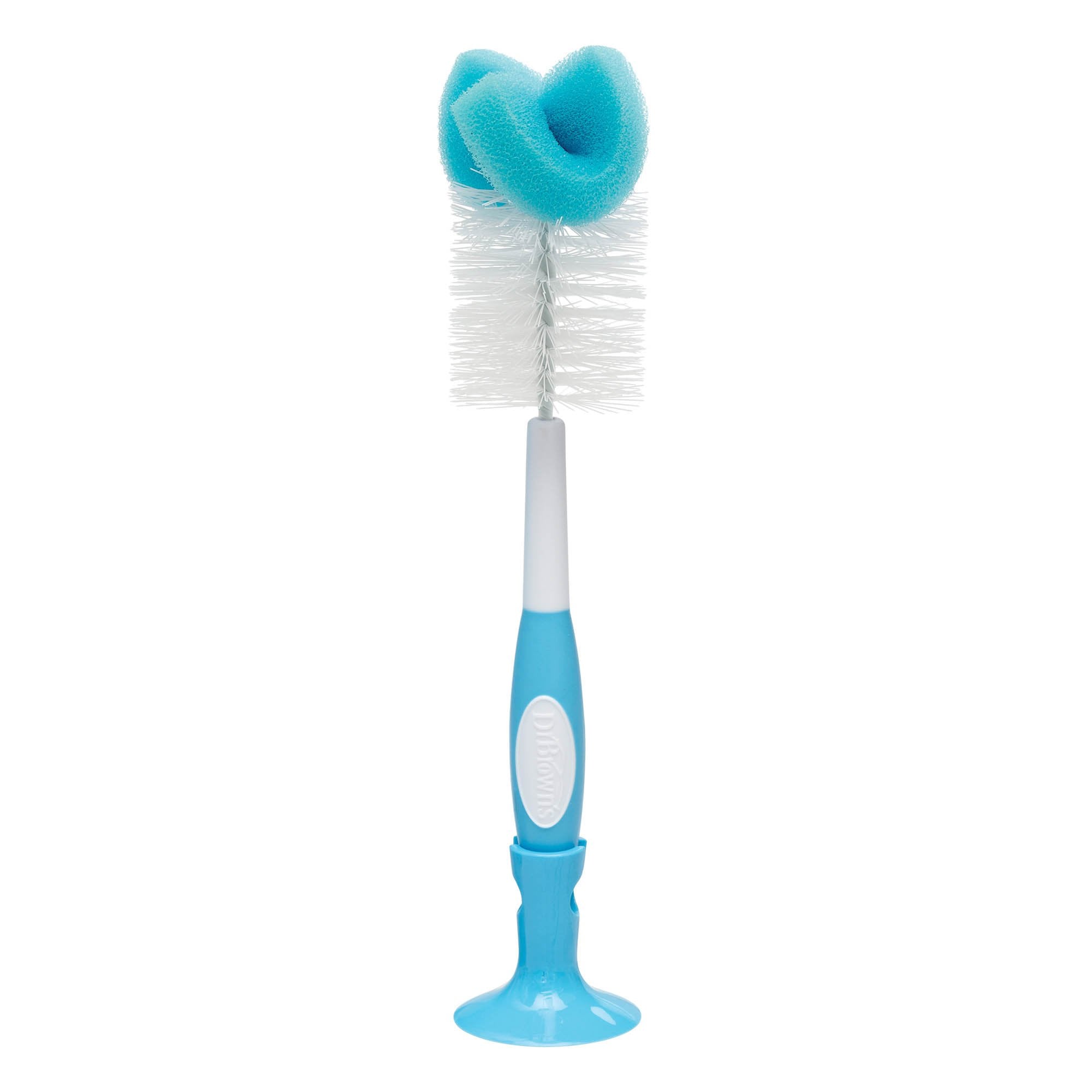 Dr. Brown's Bottle Brush With Nipple Cleaner and Storage Clip