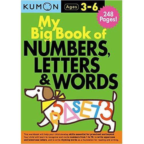 Kumon My Big Book of Numbers, Letters, and Words