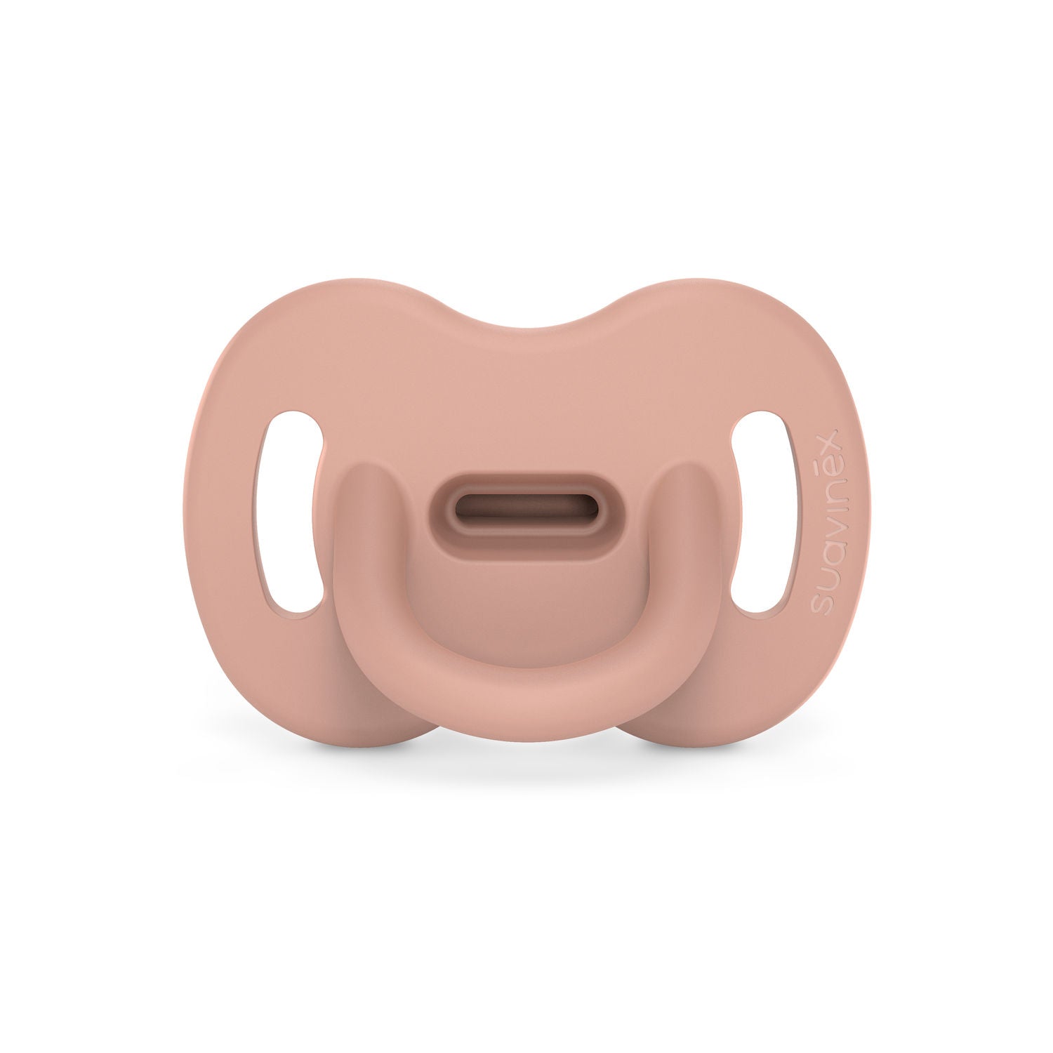 Suavinex Colour Essence All Silicone Soother with SX Pro Physiological Teat 6-18M - Nude