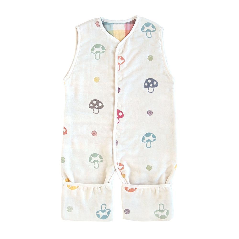 Hoppetta Champignon 6 Layer Gauze 3 way Sleeping Vest